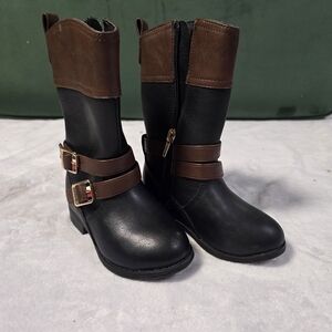 Tommy Hilfiger | Kids Black and Brown Boots